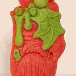 Zombie Holly Finger, BATH BOMB MOLD , Hybrid Mold