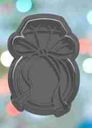 Wedding Ring With Ribbon Cookie Cutter