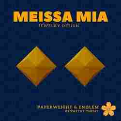 04. Triakis Octahedron - Desk Harmony – 3D Print File for Catalan Paperweight - Catalan Solids Home Decor - Geometric Paperweight - Sacred Geometry Fashion Statement - Platonic Solid Polyhedra - Archimedean solids