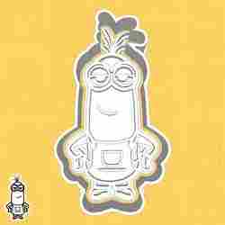 Minions / Despicable Me cookie cutters - Minion (Kevin) (style 3)
