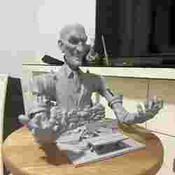 The Manipulator – Modular Figurine (Bookend, Tablet & Phone Stand)