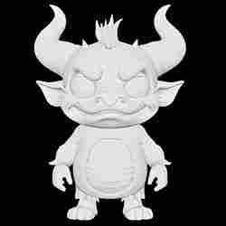 Chibi Gargoyle Monster