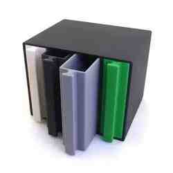 Modular storage box with sliding drawers