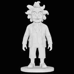 Stylized Rick Sanchez Figure
