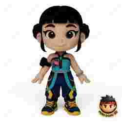Zoey - Chibi Style 3D Model | K-Pop Demon Hunters | Full & Separated Parts (12cm)