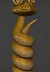 Wooden snake