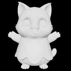 Ghost Kitty Figurine