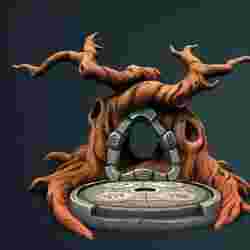 3D Enchanted Arch - Fantasy Decoration for Aquarium and Terrarium
