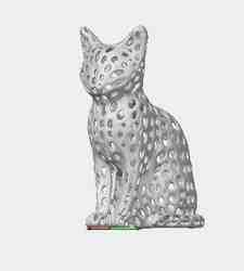 Cat voronoi style