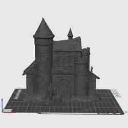 HUNTED CASTLE DRACULA HALLOWEEN