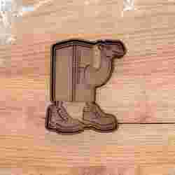 Frigo Camello cookie cutter from Brainrot Italian