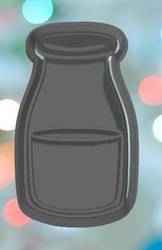 Christmas Milk For Santa Cookie Cutter