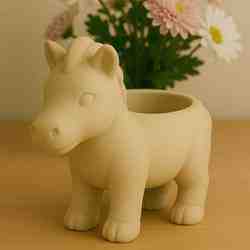 Horse Planter – Cute 3D Printed Animal Flower Pot 🐴🌸