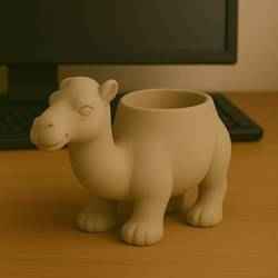 Camel Planter – Unique 3D Printed Desert Animal Flower Pot