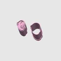 Ejetor Mold Brigadeiro Doces - Princess shoes