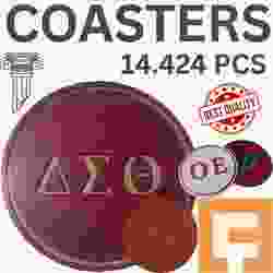 Greek Life Coasters 14.424 pcs bundle