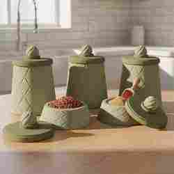 Modern Diamond Pattern Storage Containers - 3D Printable Decor