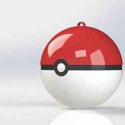 Keychain Pokeball sphere