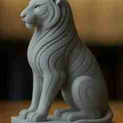 Tiger 3d statue home decor