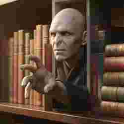 Lord Voldemort The Dark Lord Book Nook / Bookend 3D 🐍
