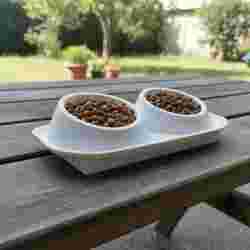 RAISED FOOD BOWL FOR DOG
