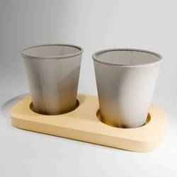 Minimalist Double Cupholder