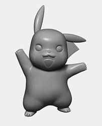 FDM &amp; Reçine Yazıcı Testi-Pikachu