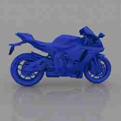 YAMAHA YZF - R1 3D MODEL ÖZEL HAZIR BASKI STL DOSYASI