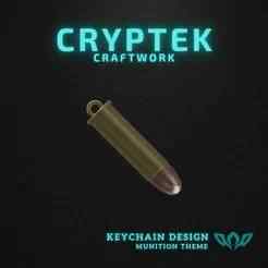 05. .38 Special - Magtech - Timeless Revolver Round: .38 Special Ammo Keychain 3D Print File - Military Ammunition Fashion - Handgun Ammunition