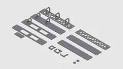 10 inch Rack Shelf Universal