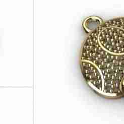 2 X1 charm or pendant of FUNGUS & PLAY CONTROL