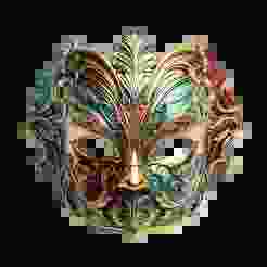 2193 Venetian Carnival Mask Color 3D Model, magic, dragon, serpent, mask, gnome, gorgon, venetian carnival, wild, fox, monster, cat, fair, witch, werewolf, horror, beast, snake, troll, skeleton dance