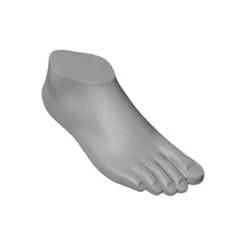 3D Foot Dummy Model – STL Shoe Fitting, Prototyping, Display and Footwear Development