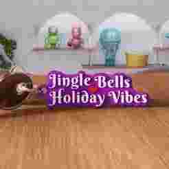 3D Jingle Bells Holiday Vibes Keychain STL File - 459