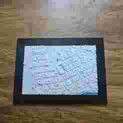 3D Map of Buenos Aires with La Bombonera