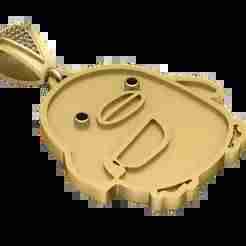 3D PENGIUNE PENDANT  3d printable model