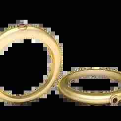 3D Printable Minimalist Gold Ring