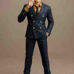 3D Printable Sanji Figurine – One Piece Character Model