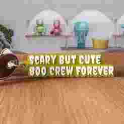 3D Scary But Cute Boo Crew Forever Keychain STL File - 458