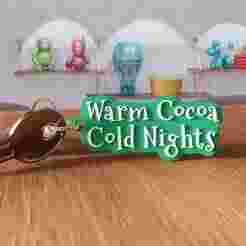 3D Warm Cocoa Cold Nights Keychain STL File - 467