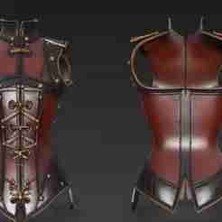 3x1 cosplay corset