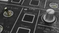 A320 Overhead Panel - Lights, APU & More