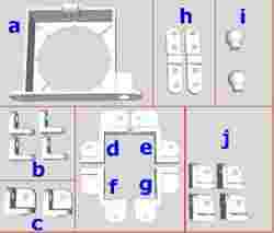 Accante Cover Spare Parts Pack