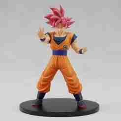ACTION FIGURE GOKU SUPER SAYAJIN GOD