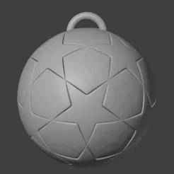 Adidas Finale Keychain STL - Soccer Ball No Supports