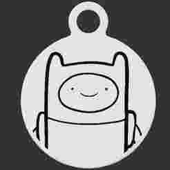 Adventure Time - Finn Keyring