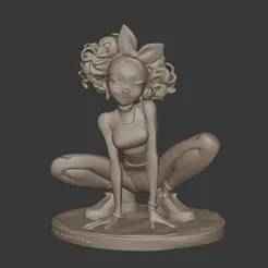 Afro Teen – Stylized 3D Character Model