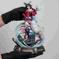 Ahri - The Nine-Tailed Fox - League of Legends - 3D Print Model