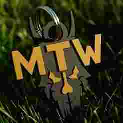 Airsoft Keychain/Necklace MTW – Inspired by Wolverine Airsoft