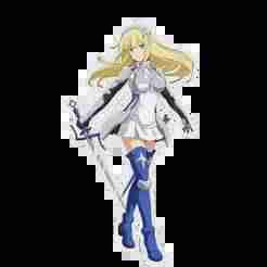 Ais Wallenstein Desperate with cover - DANMACHI, sword, rapier, PROP, ANIME, MANGA